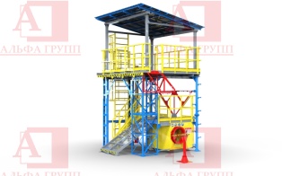 Учебно-тренировочный полигон (комплекс)  Альпинист-03-10. Учебно-тренировочный полигон (комплекс)  Альпинист-03-10.